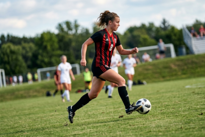 dribble up soccer ball
